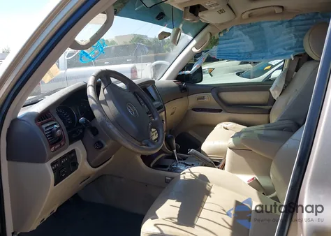 2003 Toyota Land Cruiser z USA, uszkodzony, nr VIN JTEHT05J632048764